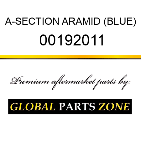 A-SECTION ARAMID (BLUE) 00192011