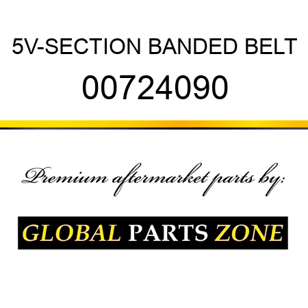 5V-SECTION BANDED BELT 00724090