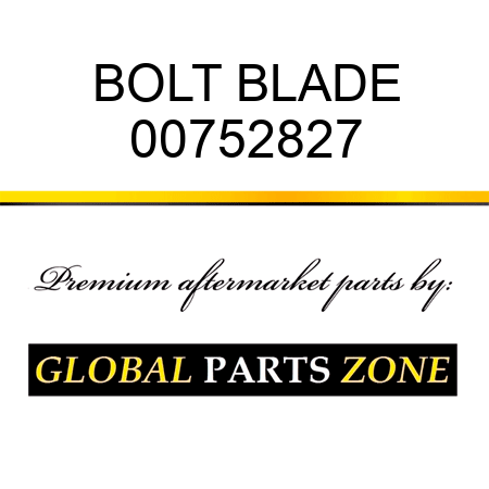 BOLT BLADE 00752827