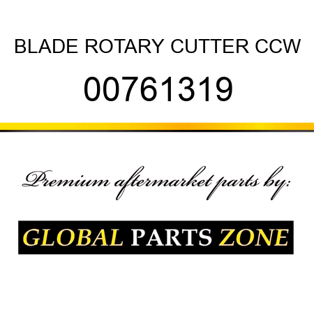 BLADE ROTARY CUTTER CCW 00761319