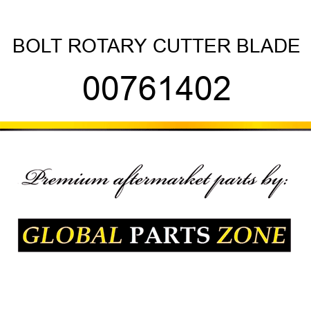 BOLT ROTARY CUTTER BLADE 00761402