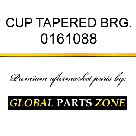 CUP TAPERED BRG. 0161088