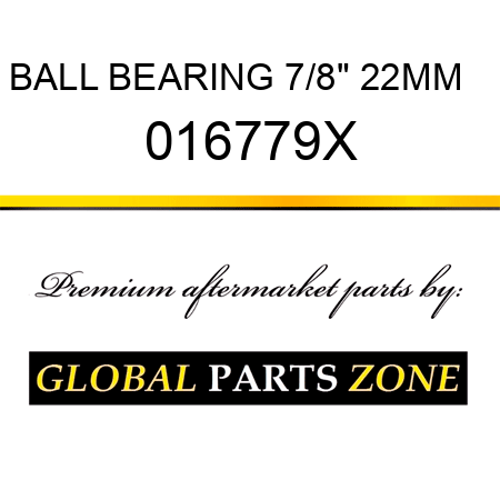 BALL BEARING 7/8