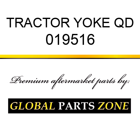 TRACTOR YOKE QD 019516