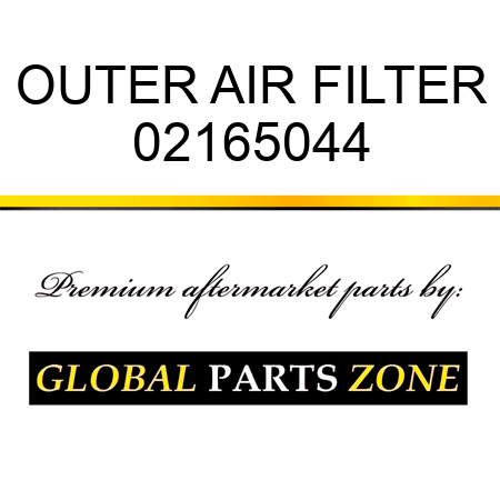 OUTER AIR FILTER 02165044