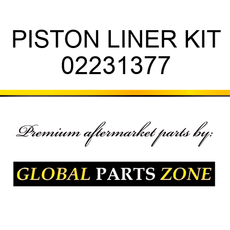 PISTON LINER KIT 02231377