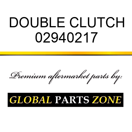 DOUBLE CLUTCH 02940217