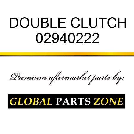 DOUBLE CLUTCH 02940222