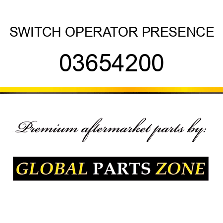 SWITCH OPERATOR PRESENCE 03654200