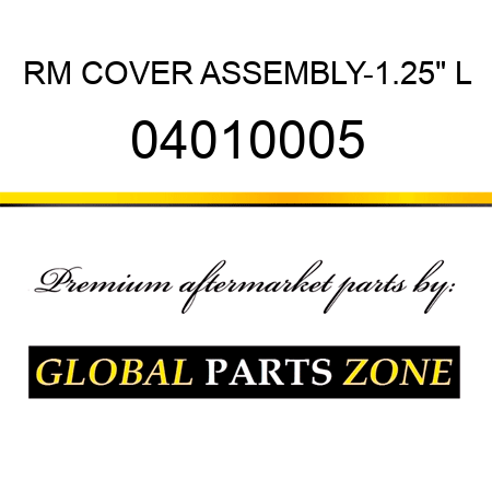RM COVER ASSEMBLY-1.25