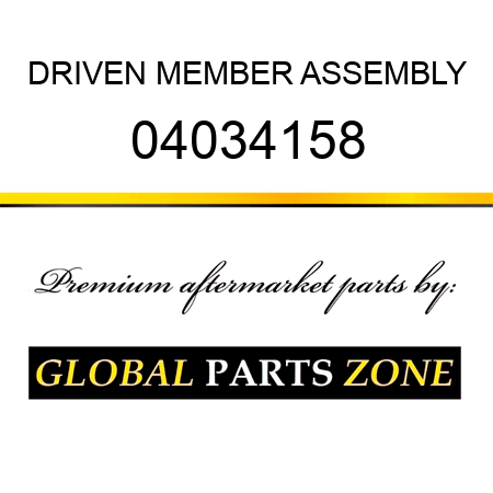 DRIVEN MEMBER ASSEMBLY 04034158