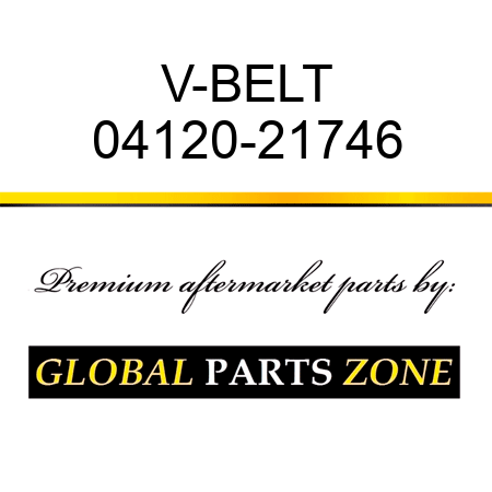 V-BELT 04120-21746