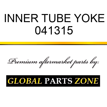 INNER TUBE YOKE 041315