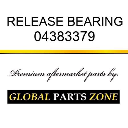 RELEASE BEARING 04383379