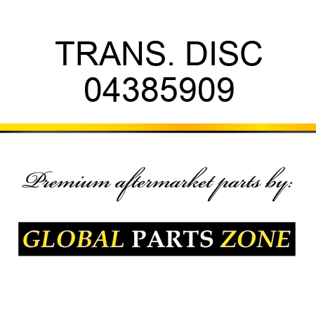 TRANS. DISC 04385909