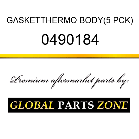 GASKETTHERMO BODY(5 PCK) 0490184