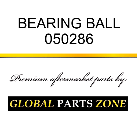 BEARING BALL 050286