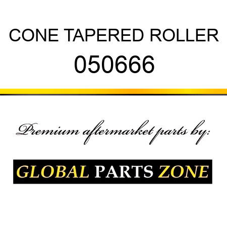 CONE TAPERED ROLLER 050666