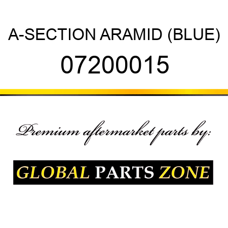 A-SECTION ARAMID (BLUE) 07200015