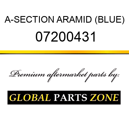 A-SECTION ARAMID (BLUE) 07200431