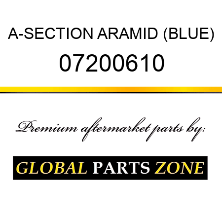 A-SECTION ARAMID (BLUE) 07200610