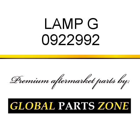 LAMP G 0922992