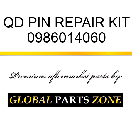 QD PIN REPAIR KIT 0986014060