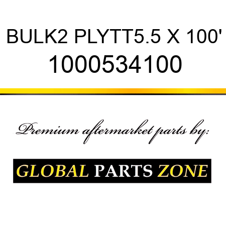 BULK2 PLYTT5.5 X 100' 1000534100