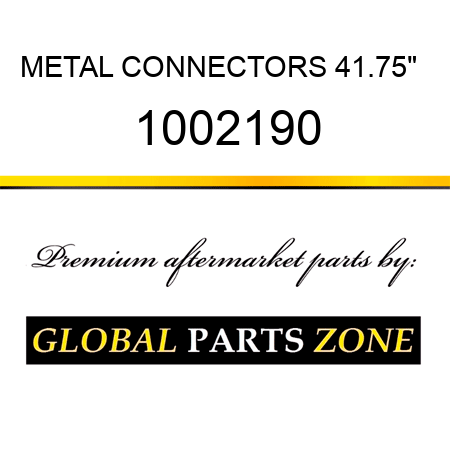 METAL CONNECTORS 41.75