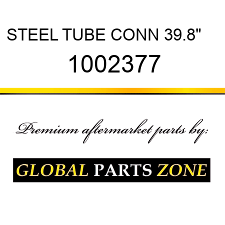 STEEL TUBE CONN 39.8