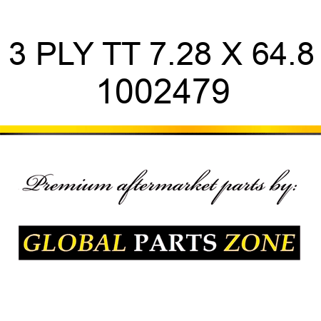 3 PLY TT 7.28 X 64.8 1002479
