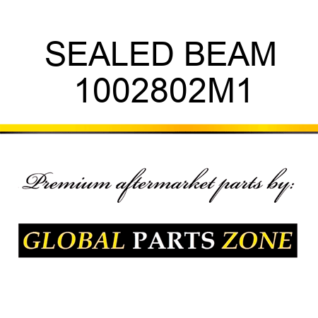 SEALED BEAM 1002802M1