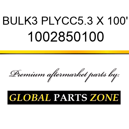 BULK3 PLYCC5.3 X 100' 1002850100