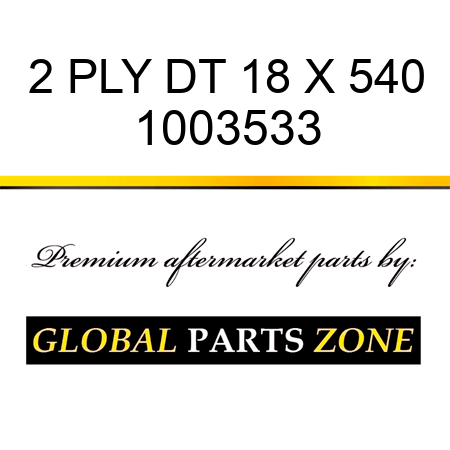 2 PLY DT 18 X 540 1003533