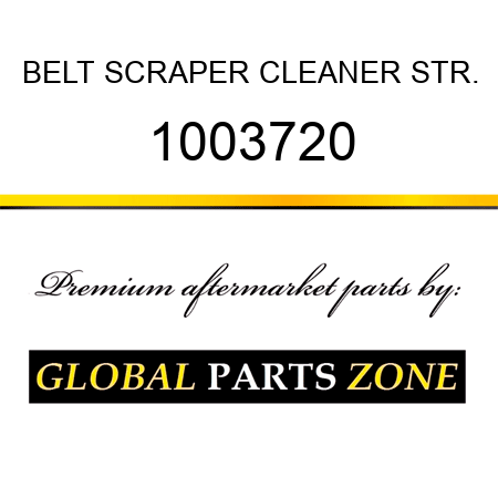 BELT SCRAPER CLEANER STR. 1003720