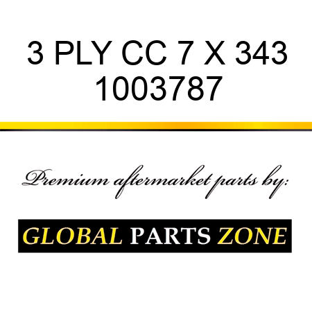 3 PLY CC 7 X 343 1003787