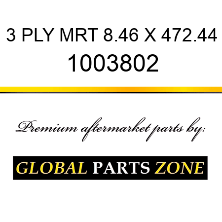 3 PLY MRT 8.46 X 472.44 1003802