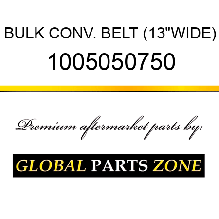 BULK CONV. BELT (13