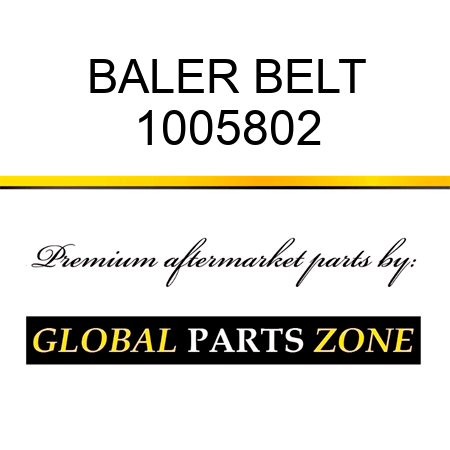 BALER BELT 1005802