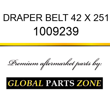 DRAPER BELT 42 X 251 1009239