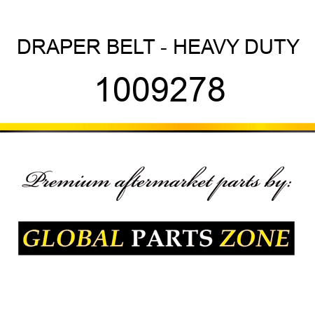 DRAPER BELT - HEAVY DUTY 1009278