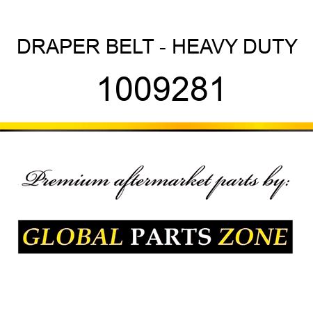 DRAPER BELT - HEAVY DUTY 1009281