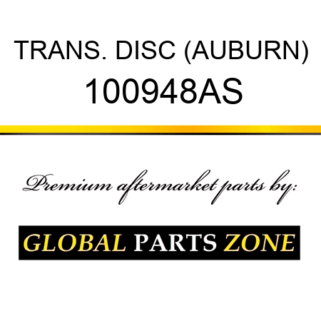 TRANS. DISC (AUBURN) 100948AS