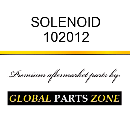 SOLENOID 102012