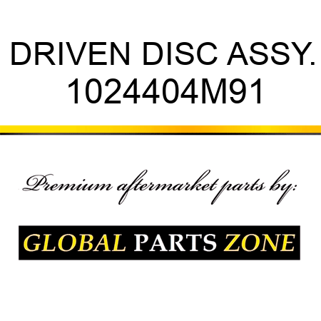 DRIVEN DISC ASSY. 1024404M91