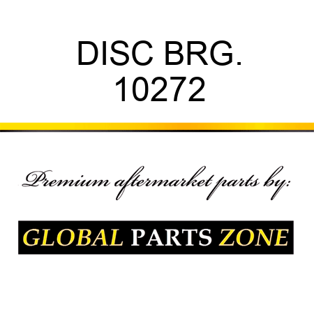 DISC BRG. 10272