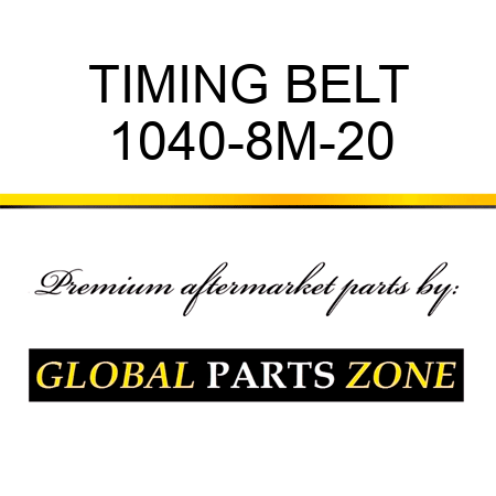 TIMING BELT 1040-8M-20