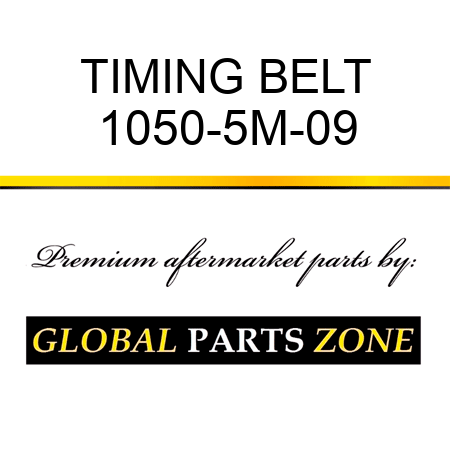 TIMING BELT 1050-5M-09