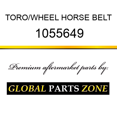 TORO/WHEEL HORSE BELT 1055649