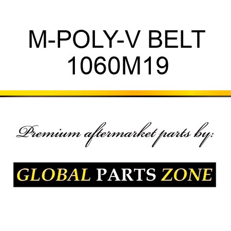 M-POLY-V BELT 1060M19